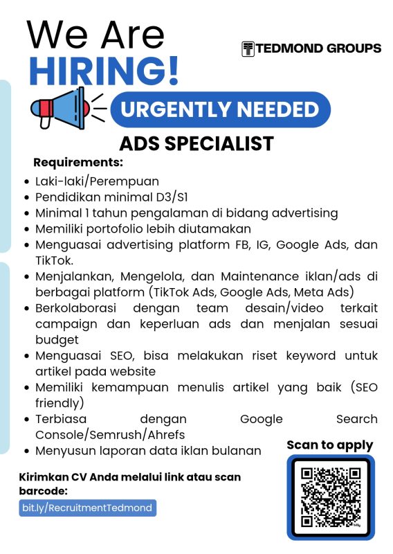 Loker Ads Specialist