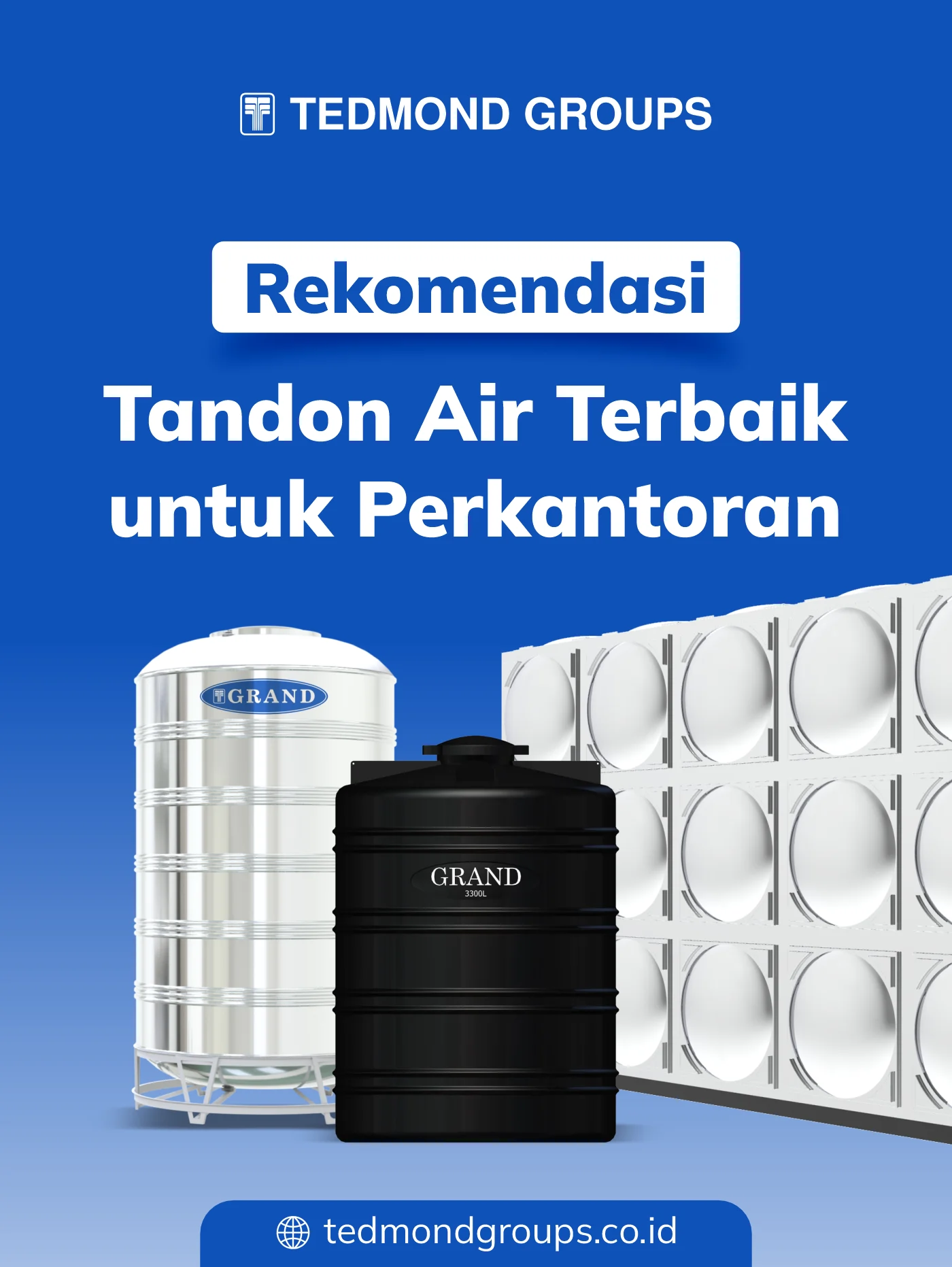 Rekomendasi Tandon Air Terbaik untuk Perkantoran