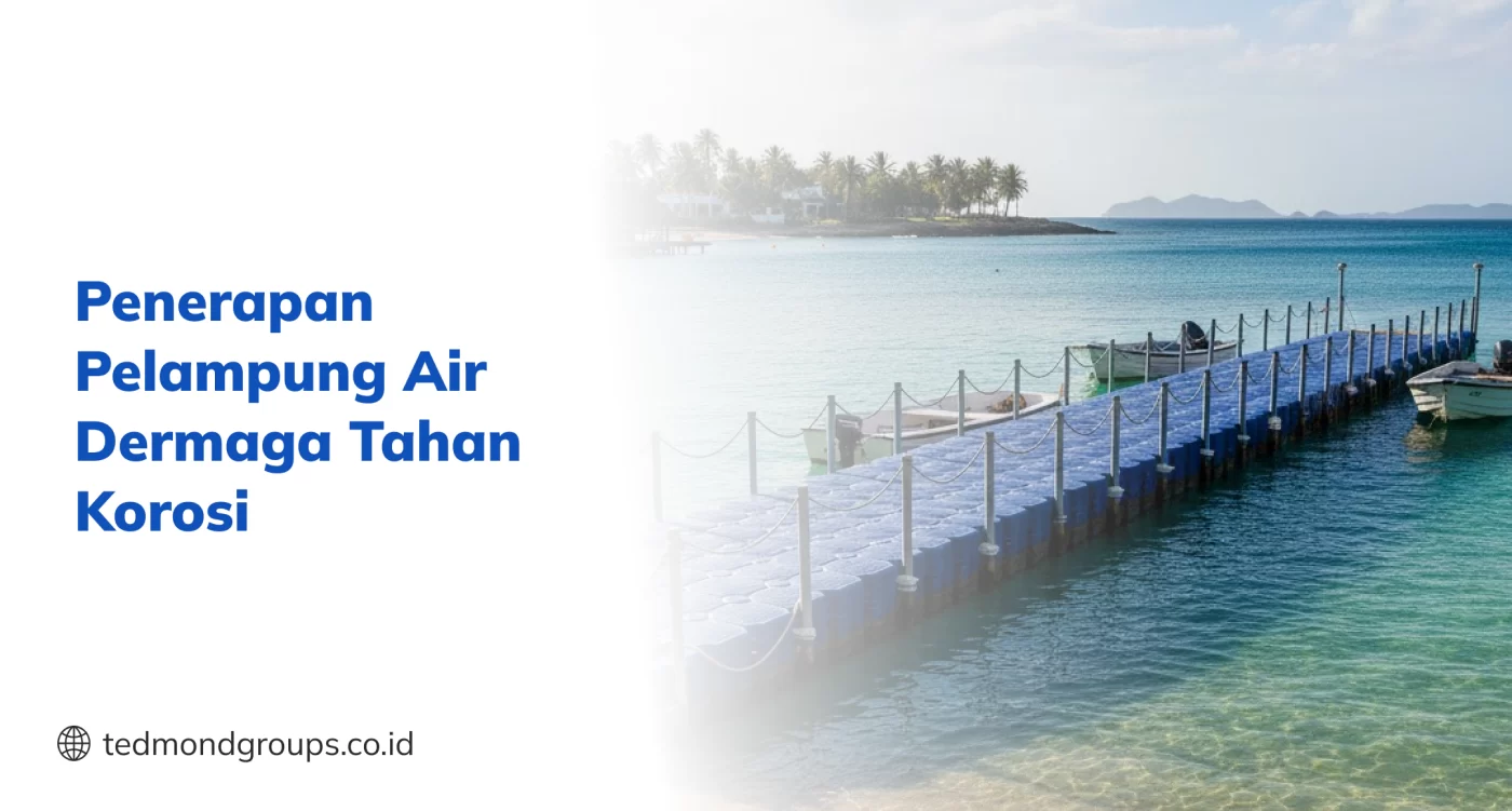 Penerapan Pelampung Air Dermaga Tahan Korosi