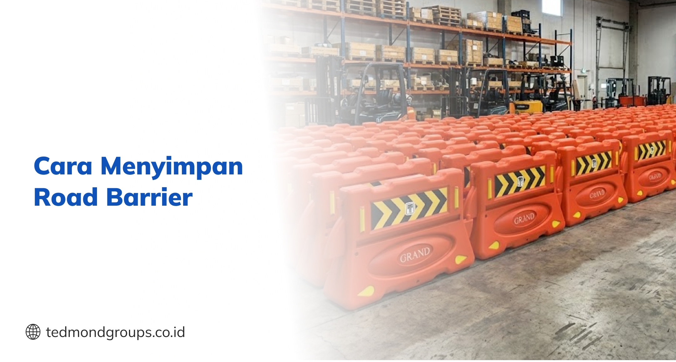 Cara Menyimpan Road Barrier