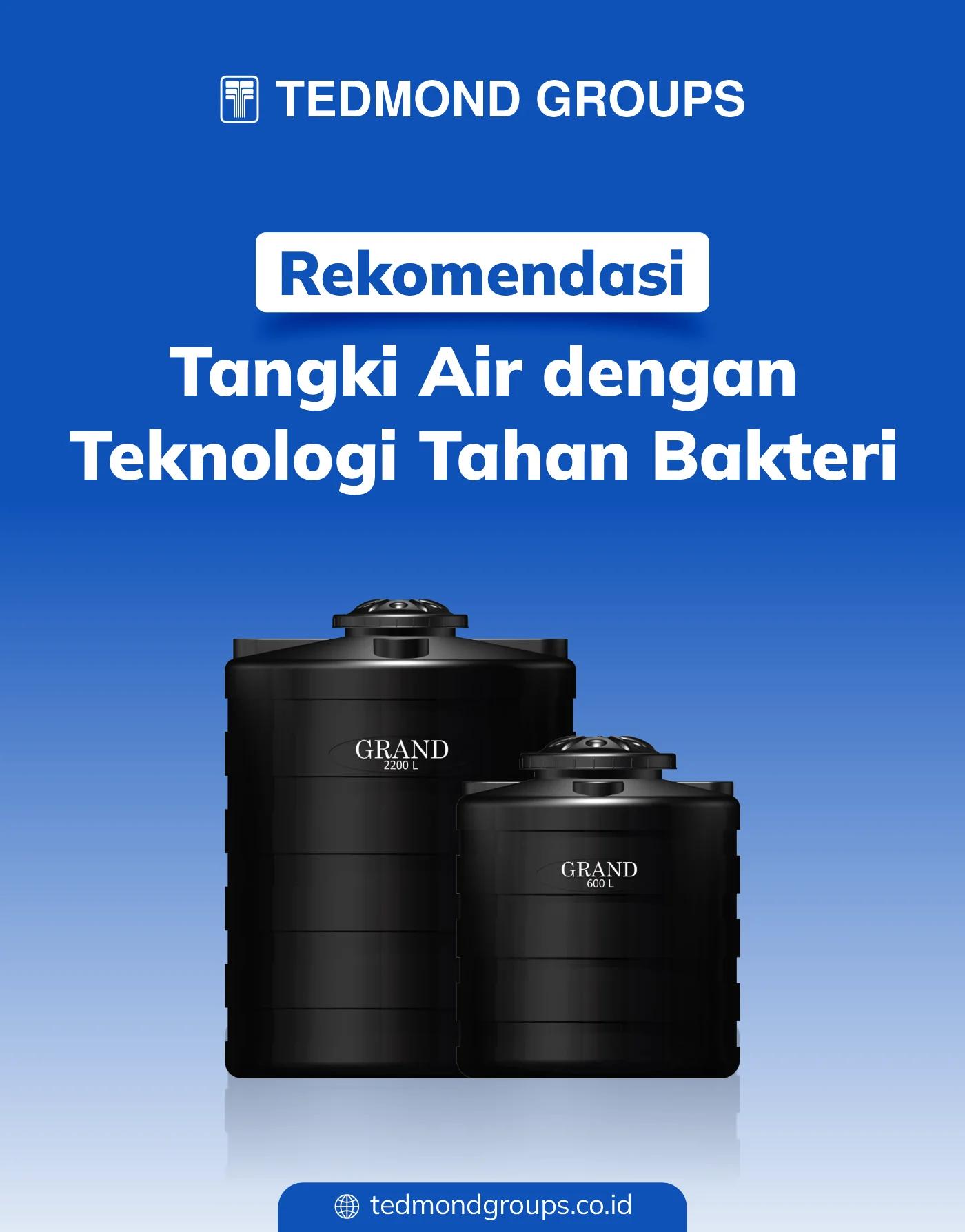 Rekomendasi Tangki Air dengan Teknologi Tahan Bakteri