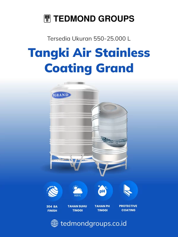 Tangki Air Stainless Coating Grand (2)