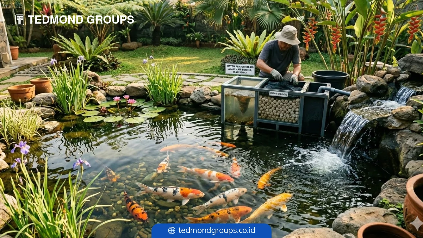 Metode Penjernihan Air Kolam Ikan