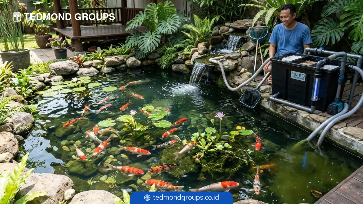 Jenis Sistem Penjernihan Air Kolam Ikan