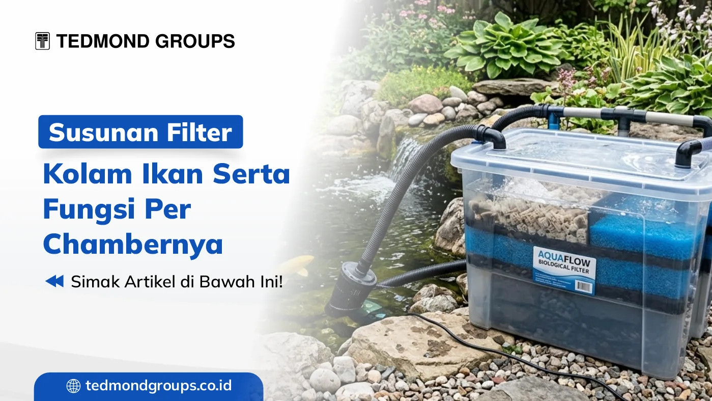 Susunan Filter Kolam Ikan Serta Fungsi Per Chambernya