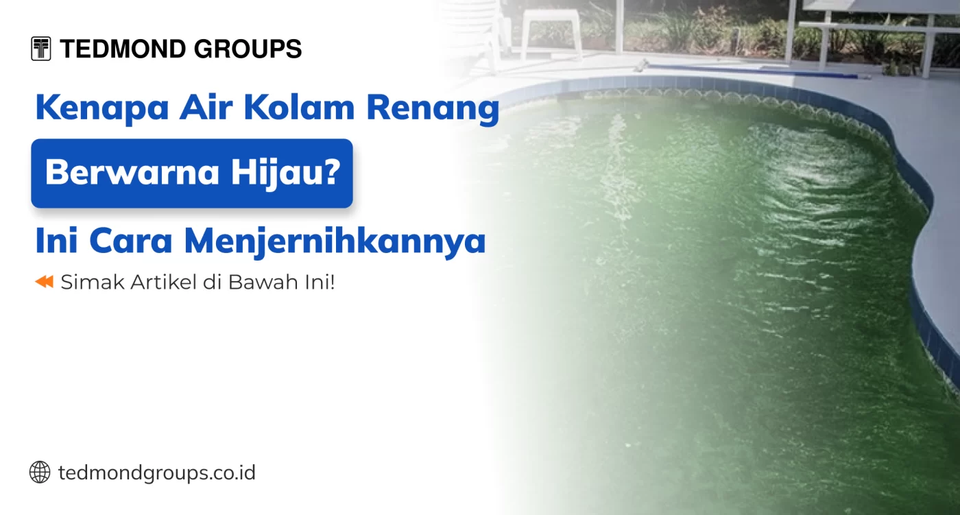 air kolam renang hijau