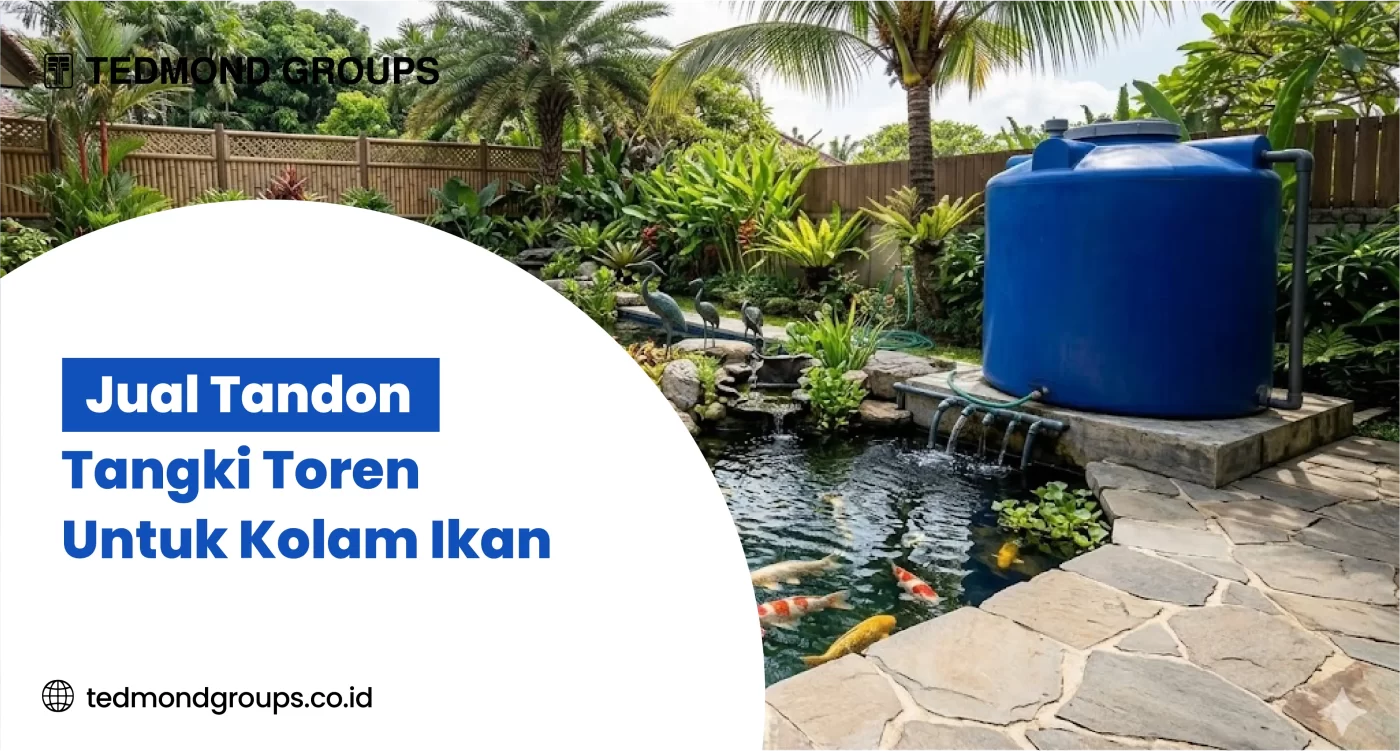 Jual Tandon Tangki Toren Untuk Kolam Ikan