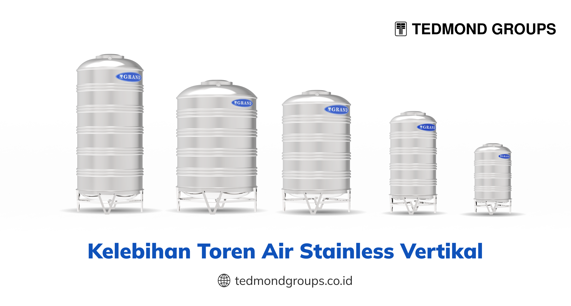 Kelebihan Toren Air Stainless Vertikal