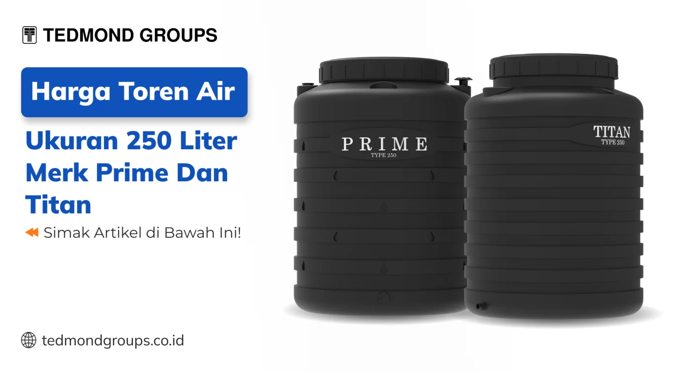 Harga Toren Air Ukuran 250 Liter