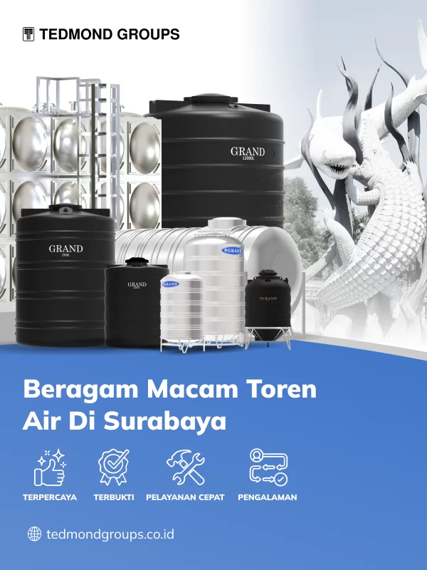 Beragam Macam Toren Air Di Surabaya