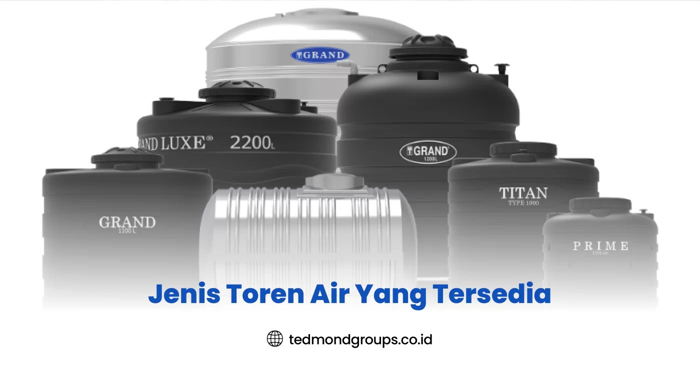 Jenis Toren Air Yang Tersedia