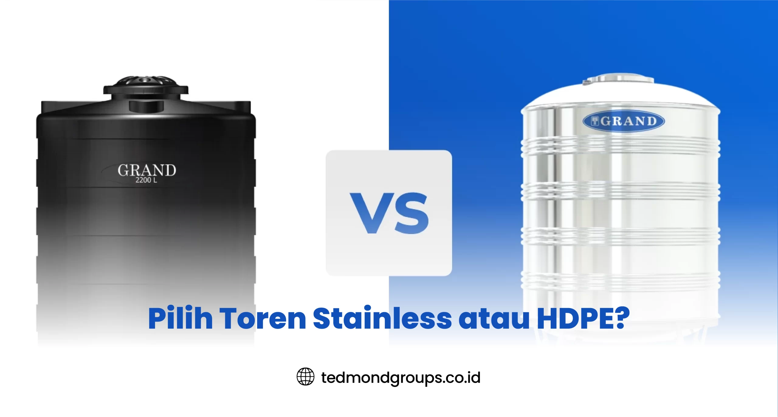 Pilih Toren Stainless atau HDPE