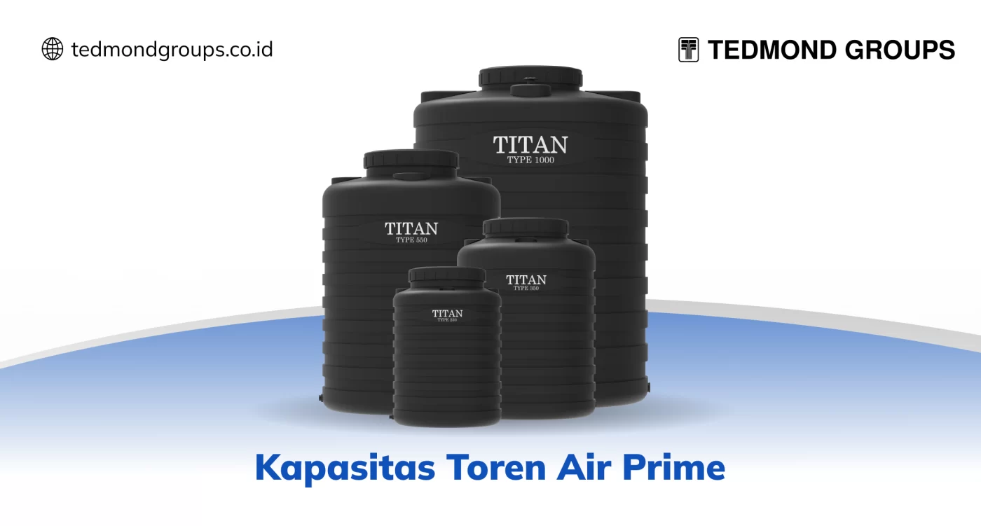 Kapasitas Toren Air Titan