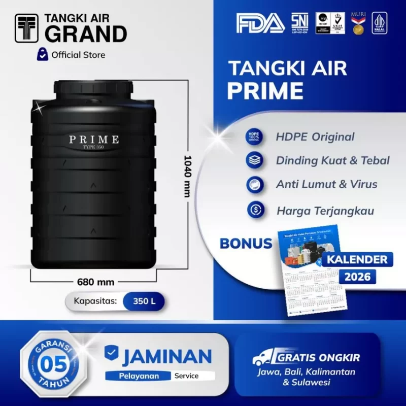 Tangki Toren Tandon Prime - 350