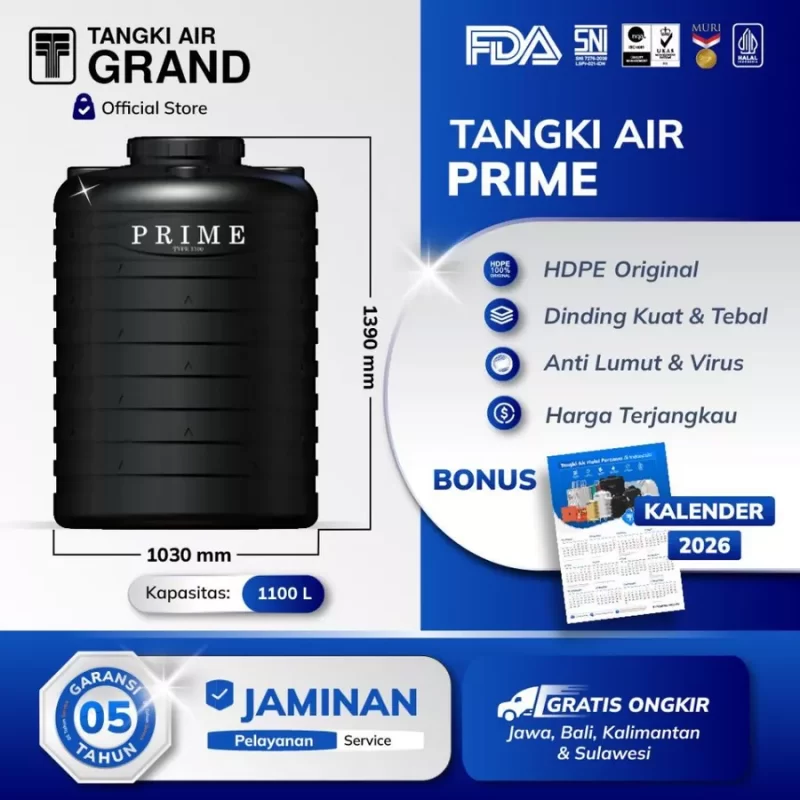 Tangki Toren Tandon Prime - 1100