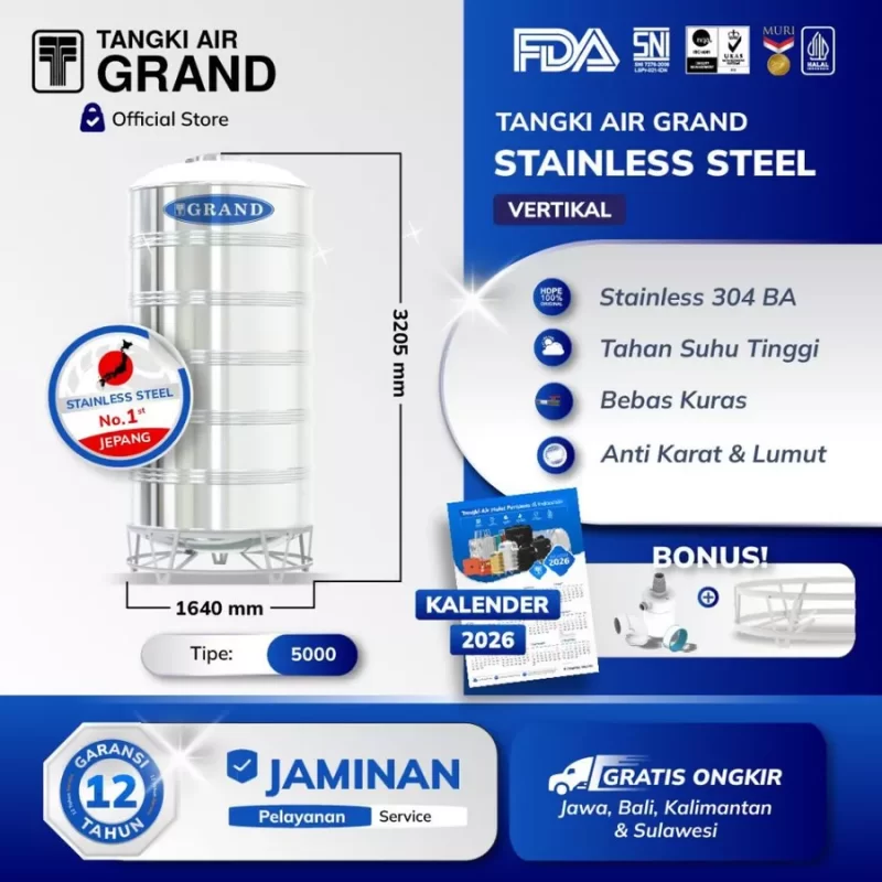 Stainless Steel Vertikal Grand - 4700