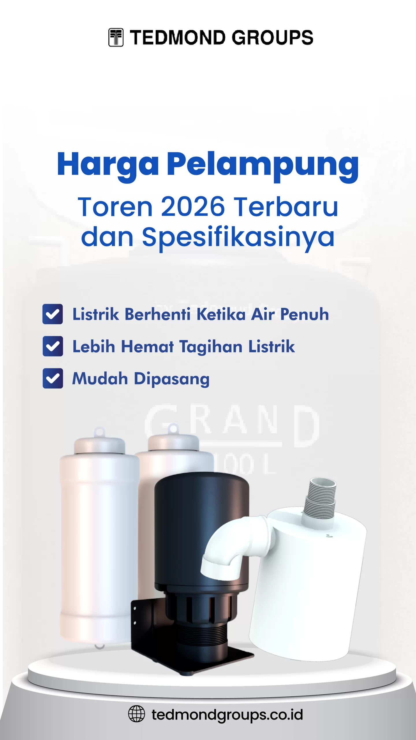 Harga Pelampung Toren 2026 Terbaru dan Spesifikasinya