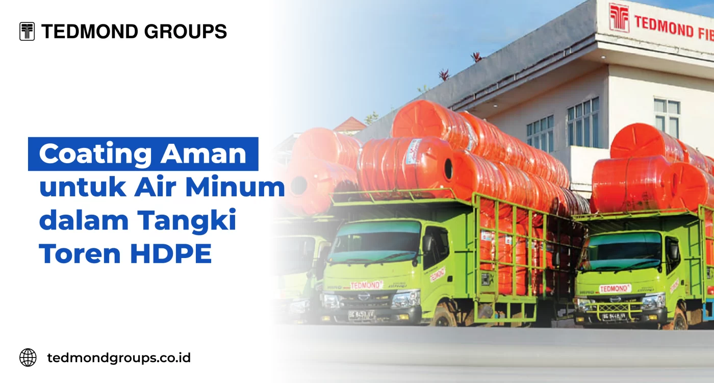 Coating Aman untuk Air Minum dalam Tangki Toren HDPE
