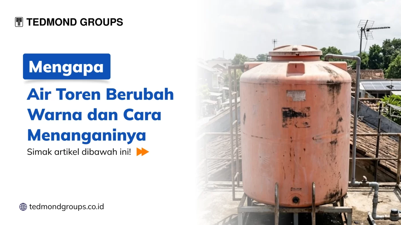 Mengapa Air Toren Berubah Warna dan Cara Menanganinya