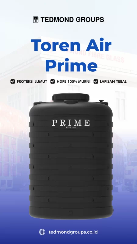 Toren Air Prime untuk Solusi Rumah Modern