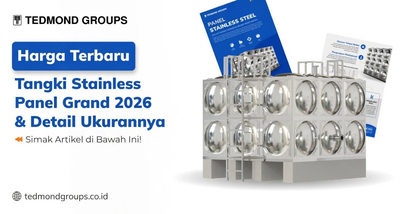 Harga Tangki Stainless Panel 2026 dan Detail Ukurannya