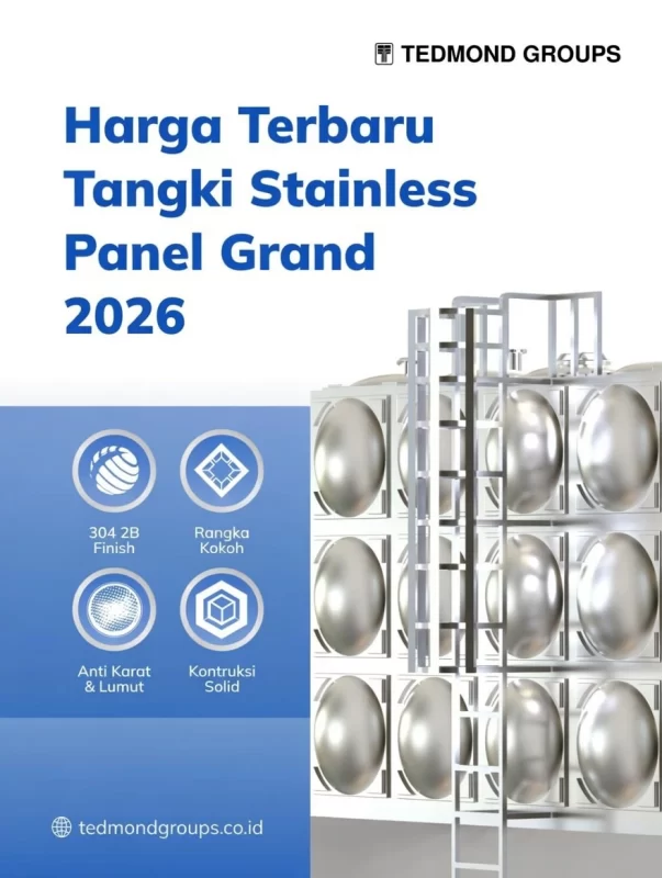 Harga Terbaru Tangki Stainless Panel Grand 2026