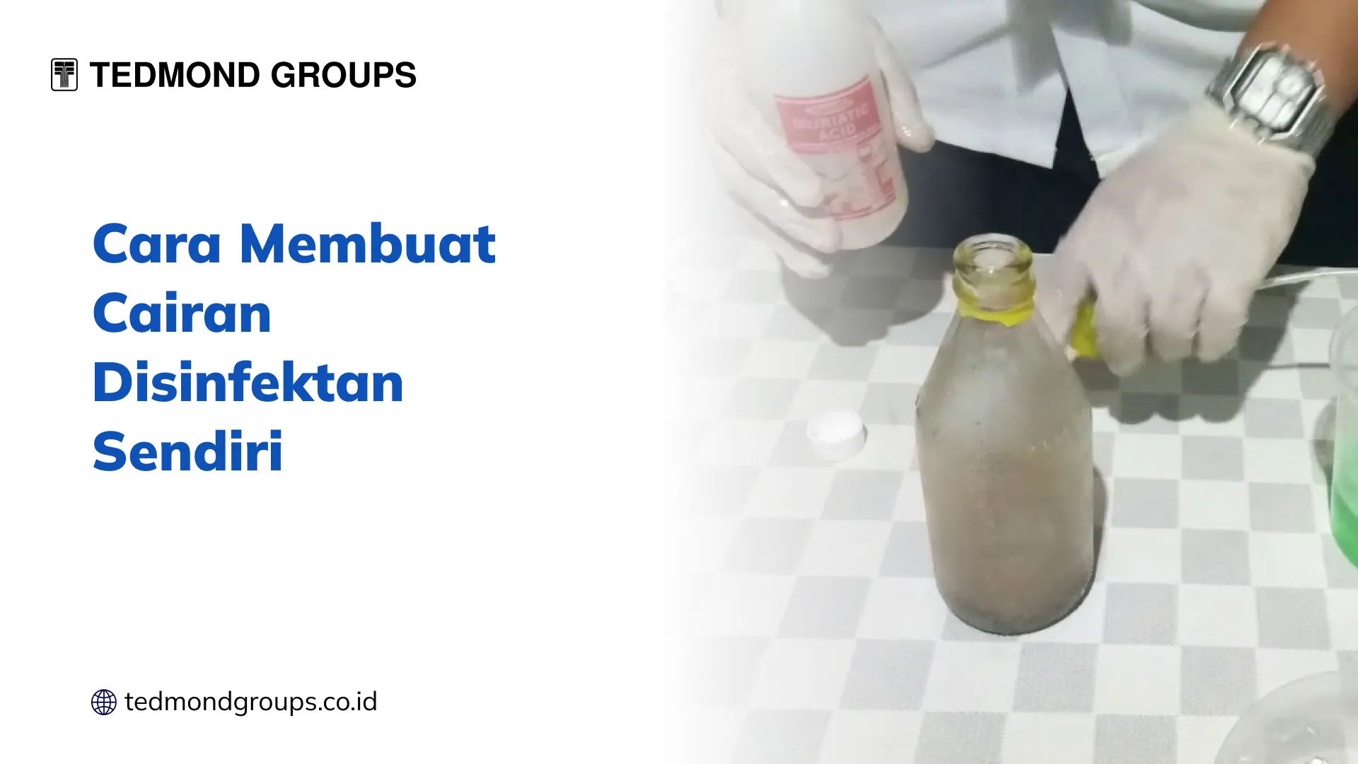 Cara Membuat Cairan Disinfektan Sendiri
