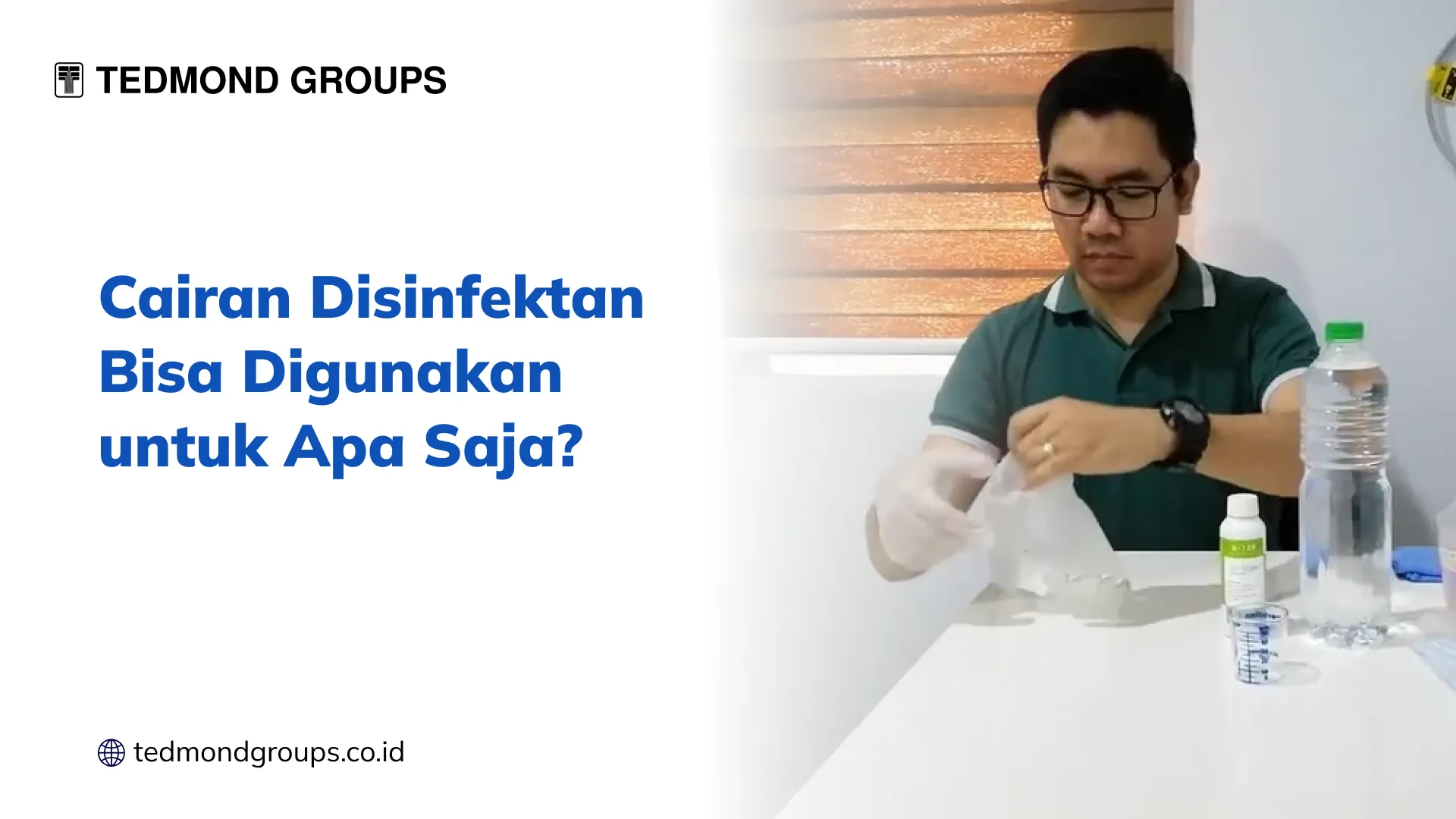 Cairan Disinfektan Bisa Digunakan untuk Apa Saja?