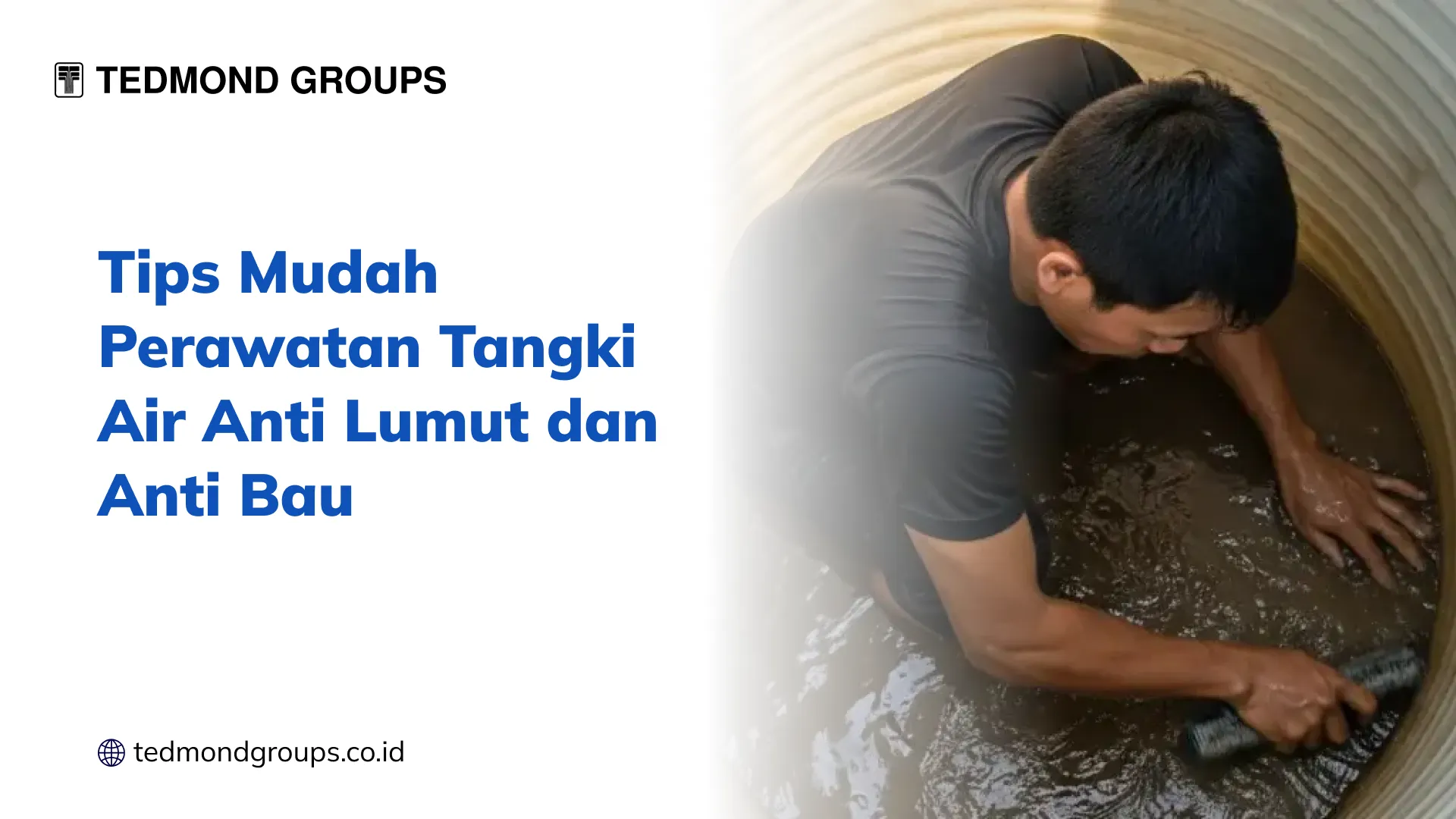 Tips Mudah Perawatan Tangki Air Anti Lumut dan Anti Bau