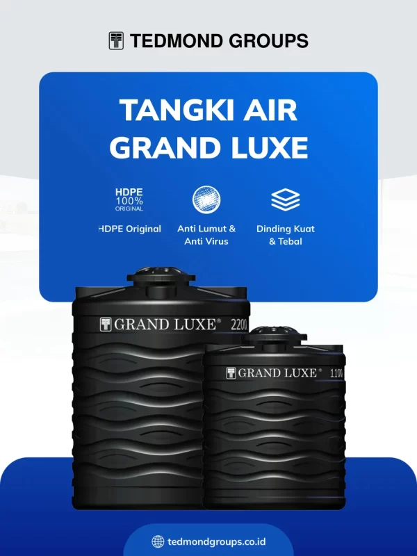 Tangki Air Grand Luxe untuk Mendukung Kegiatan Pertanian