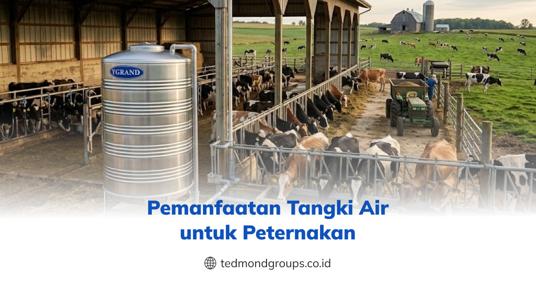 Pemanfaatan Tangki Air untuk Peternakan