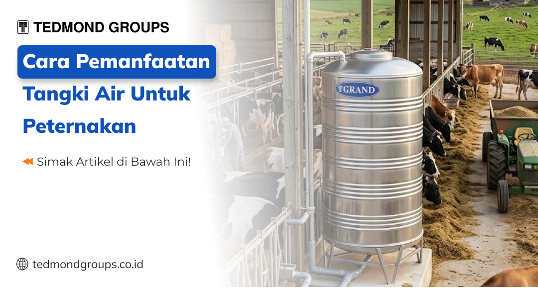 Cara Pemanfaatan Tangki Air Untuk Peternakan