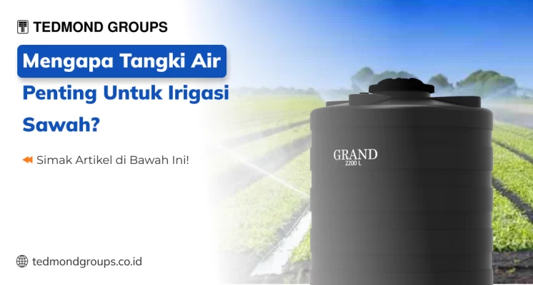 Mengapa Tangki Air Penting Untuk Irigasi Sawah