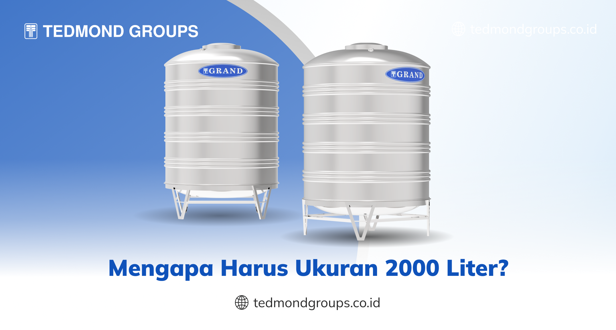 Mengapa Harus Ukuran 2000 Liter?