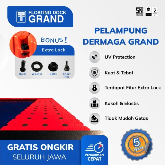 Pelampung Dermaga Grand section