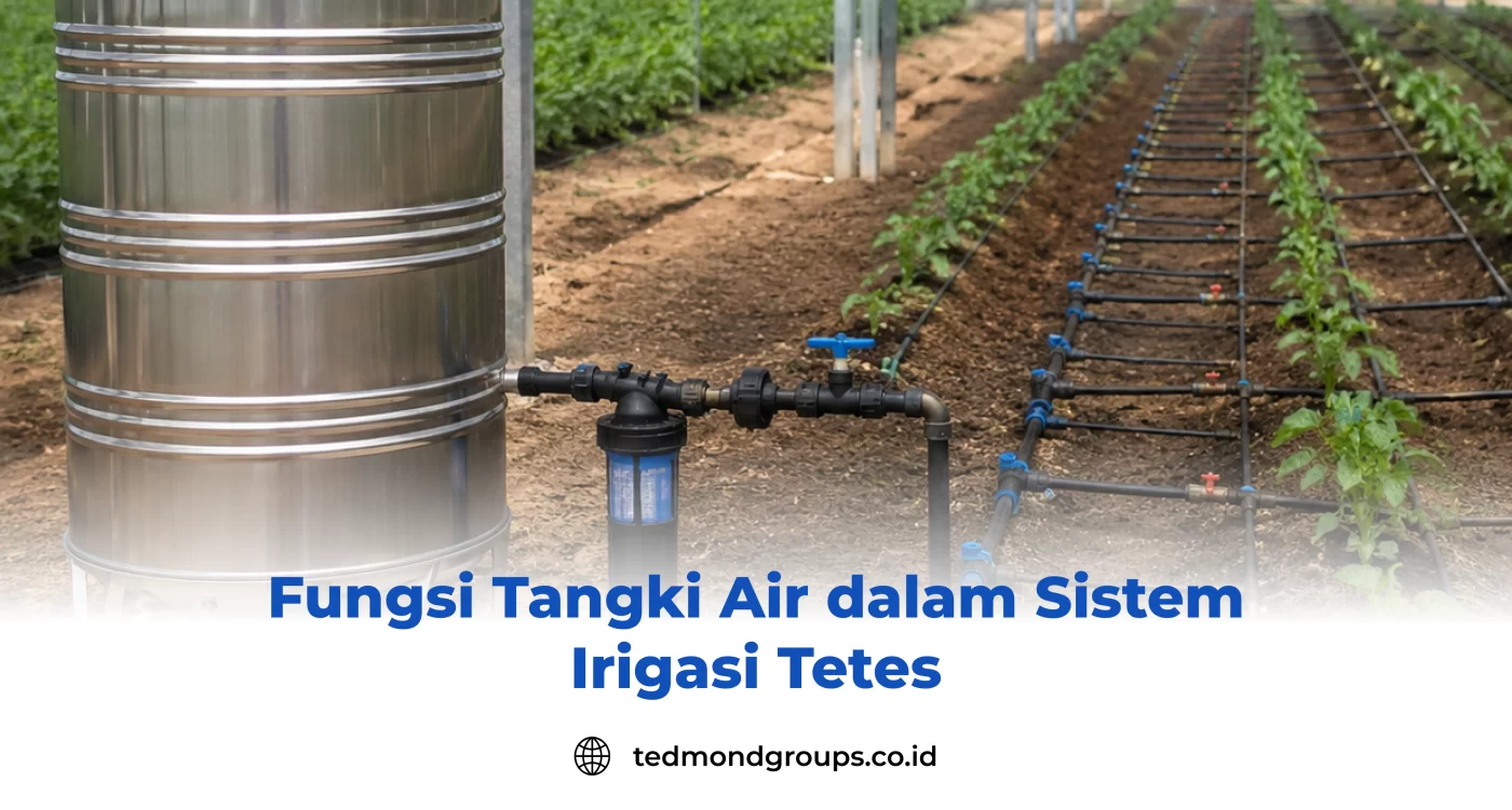 Fungsi Tangki Air dalam Sistem Irigasi Tetes