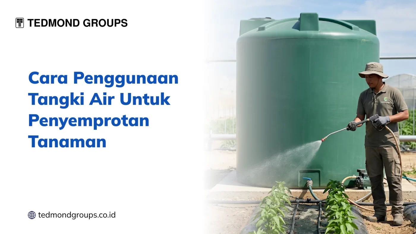 Cara Penggunaan Tangki Air Untuk Penyemprotan Tanaman (2)
