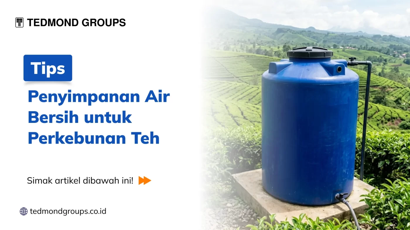 Tips Penyimpanan Air Bersih Untuk Perkebunan Teh