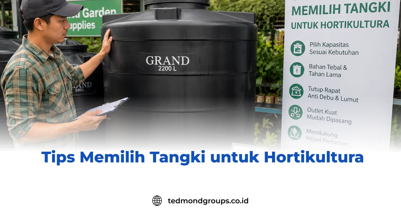 Tips Memilih Tangki untuk Hortikultura
