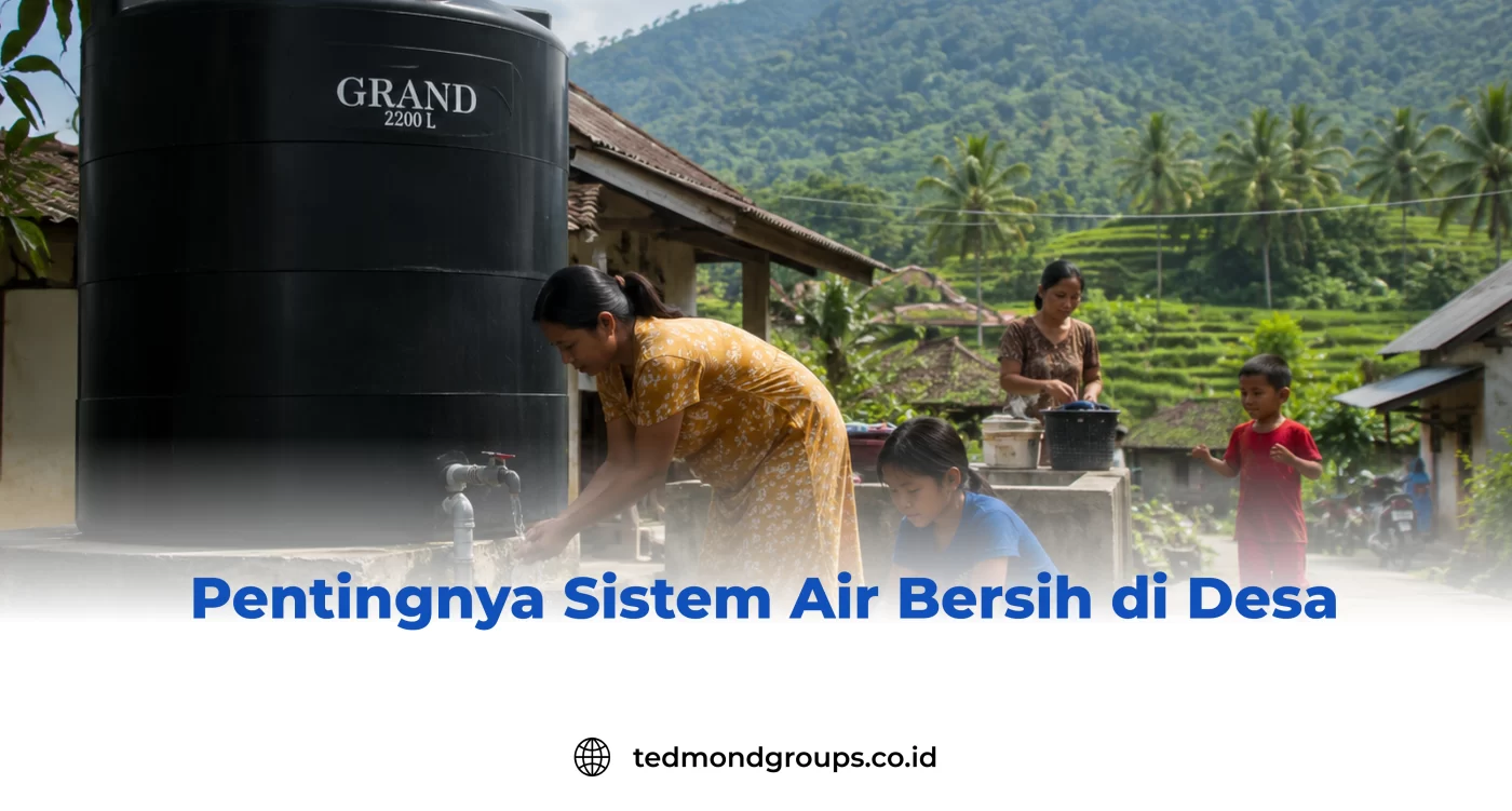 Pentingnya Sistem Air Bersih di Desa
