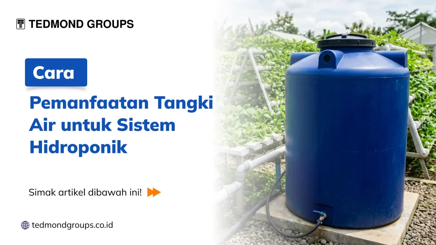 Cara Pemanfaatan Tangki Air Untuk Sistem Hidroponik