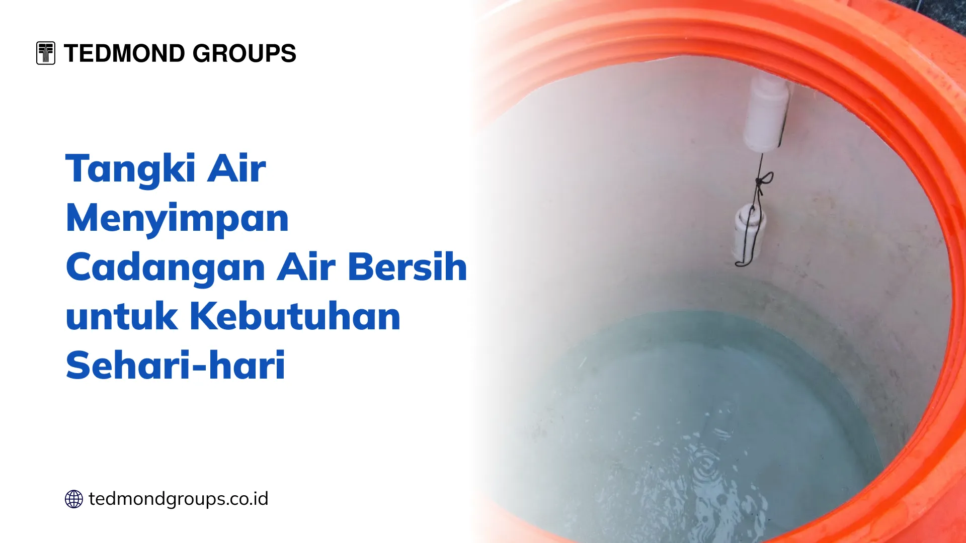 Tangki Air Menyimpan Cadangan Air Bersih untuk Kebutuhan Sehari-hari