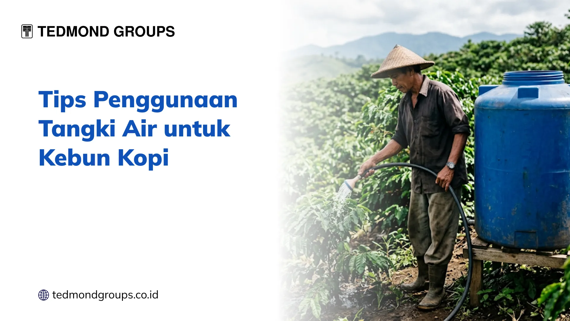 Tips Penggunaan Tangki Air untuk Kebun Kopi