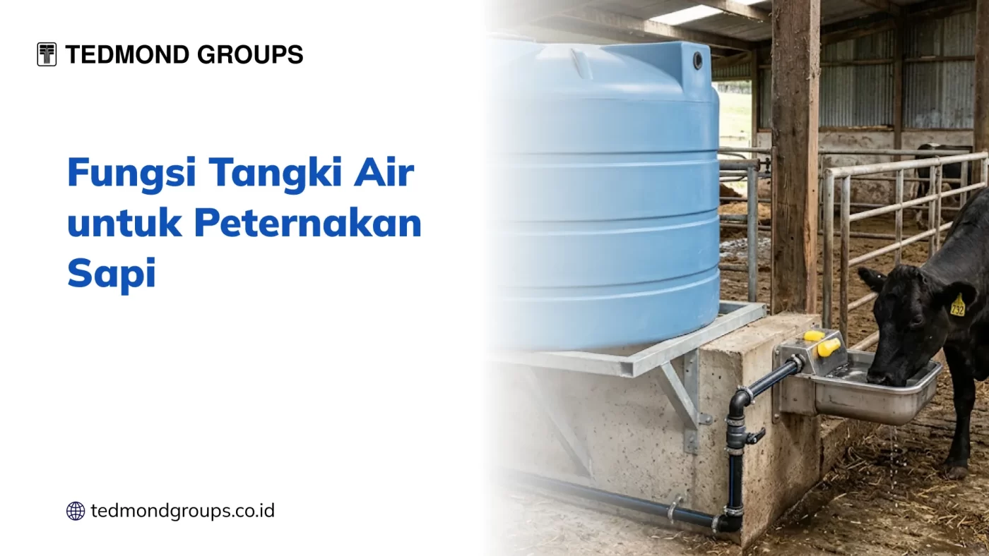 Fungsi Tangki Air untuk Peternakan Sapi