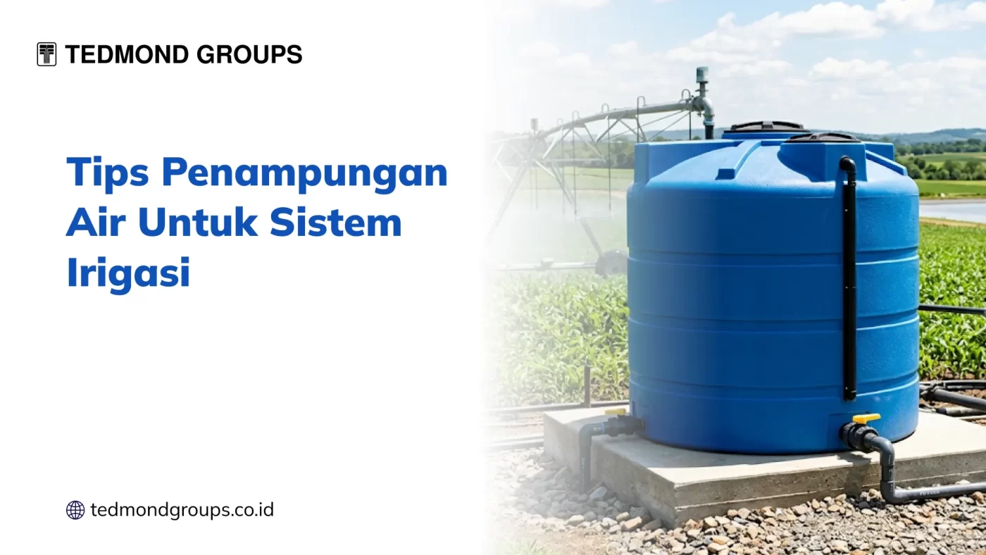 Tips Penampungan Air Untuk Sistem Irigasi