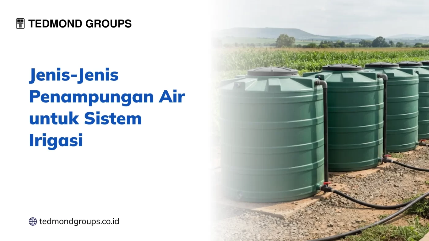 Jenis Jenis Penampungan Air untuk Sistem Irigasi
