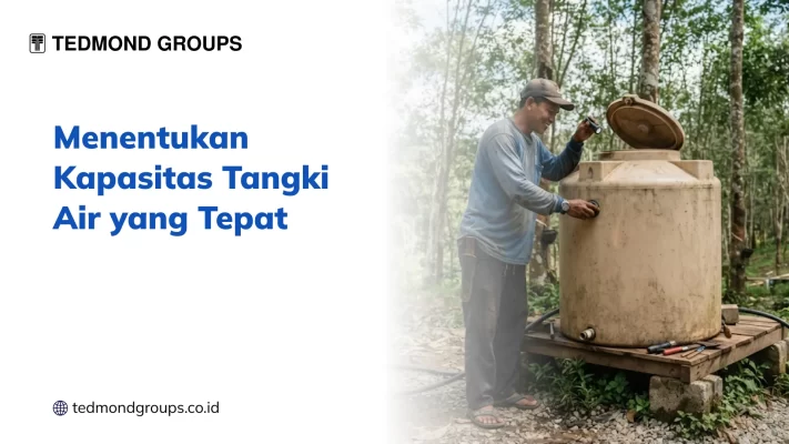 Menentukan Kapasitas Tangki Air yang Tepat