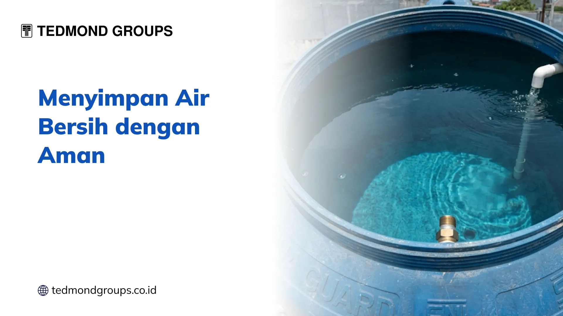 Menyimpan Air Bersih dengan Aman
