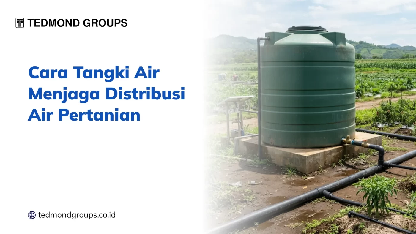 Cara Tangki Air Menjaga Distribusi Air Pertanian