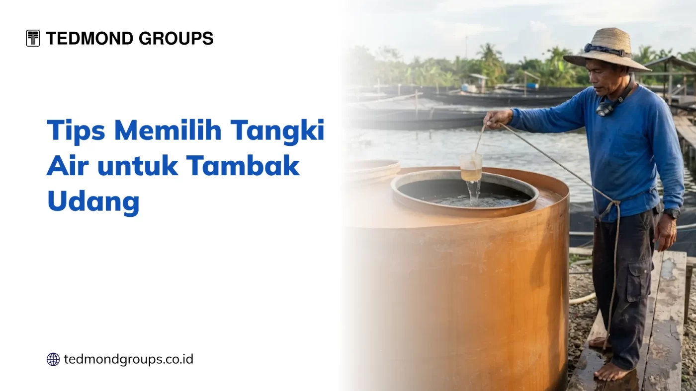 Tips Memilih Tangki Air untuk Tambak Udang